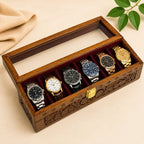 Wooden Watch Box Premium Quality Handcrafted Luxury Wooden Watch Box